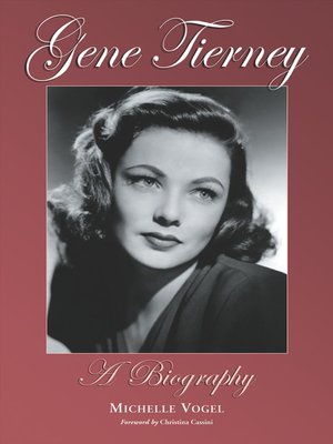cover image of Gene Tierney